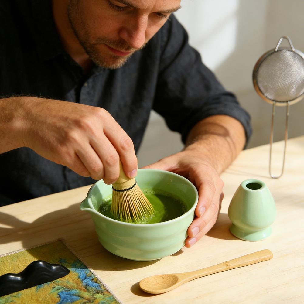 Authentic Japanese Matcha Tea  - Bamboo Whisk Chasen recension och pris