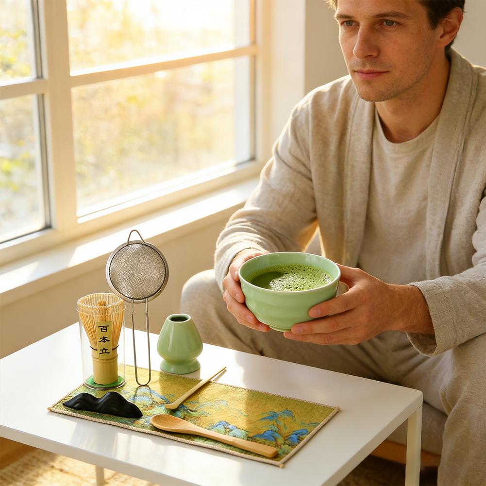 Authentic Japanese Matcha Tea  - Bamboo Whisk Chasen recension och pris