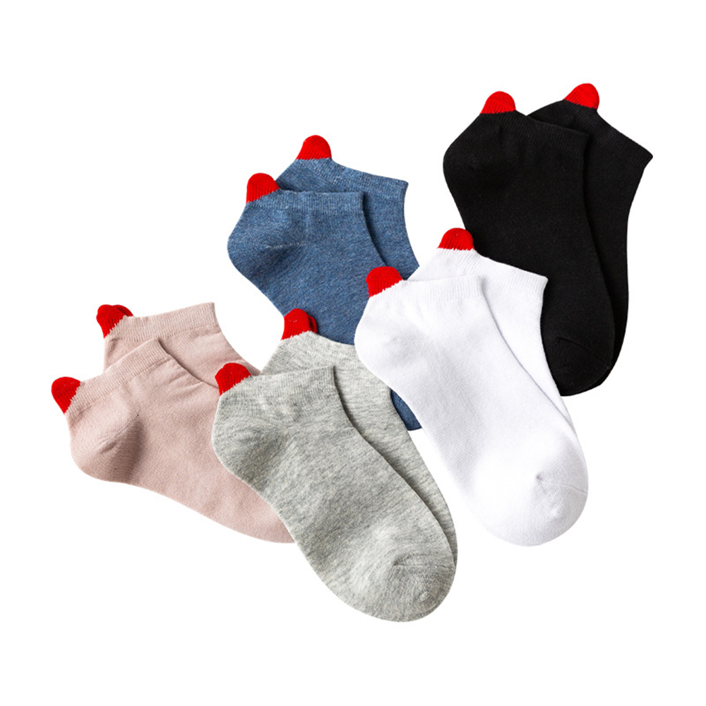Cute Girls' 3D Heart Heel Sock - Japanese Lifestyle Youtube recension och pris