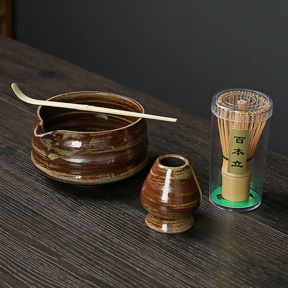 4PCS New Bamboo Ceramic Japane - Bamboo Whisk Chasen recension och pris