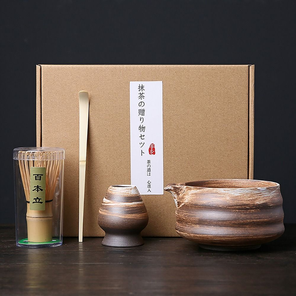 4PCS New Bamboo Ceramic Japane - Bamboo Whisk Chasen recension och pris