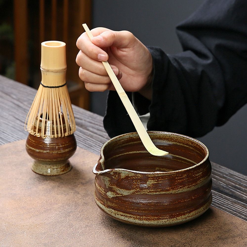 4PCS New Bamboo Ceramic Japane - Bamboo Whisk Chasen recension och pris
