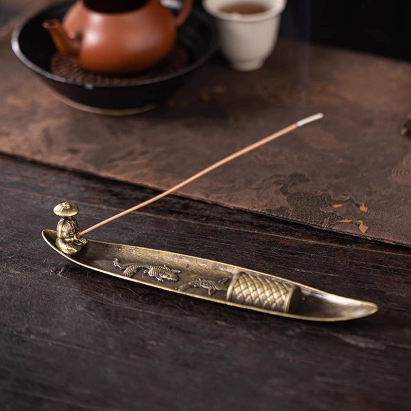 Creative Incense Holder Boat F - Japanese Candle Wax recension och pris