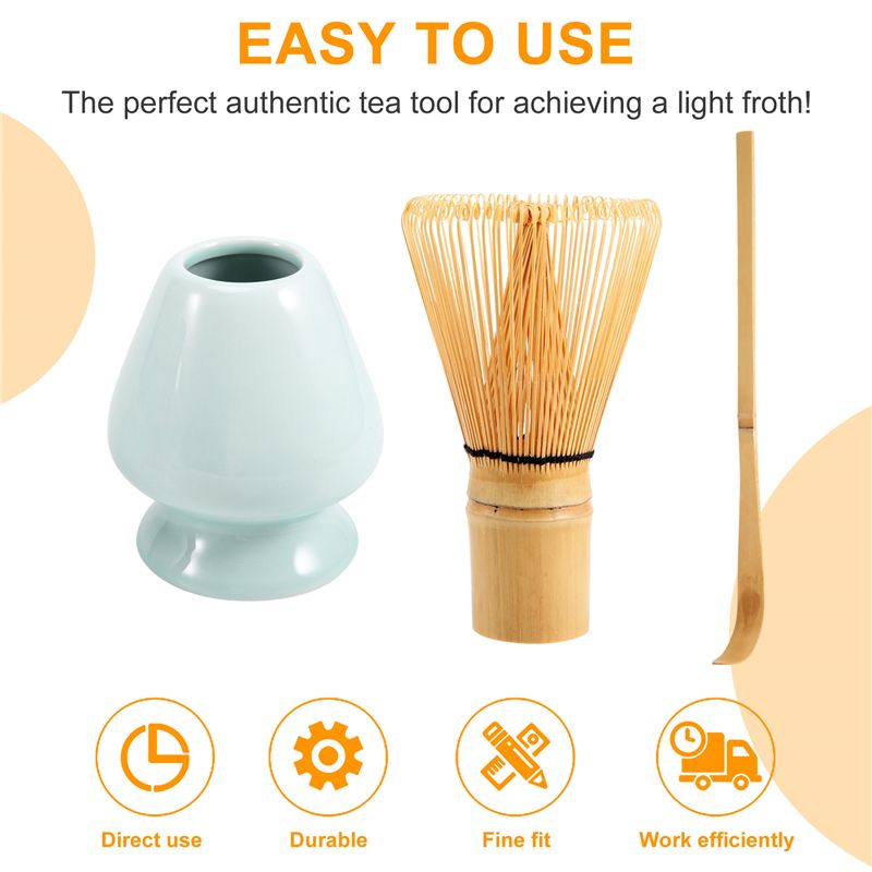 A34R Matcha Whisk Set Bamboo M - Bamboo Whisk Chasen recension och pris