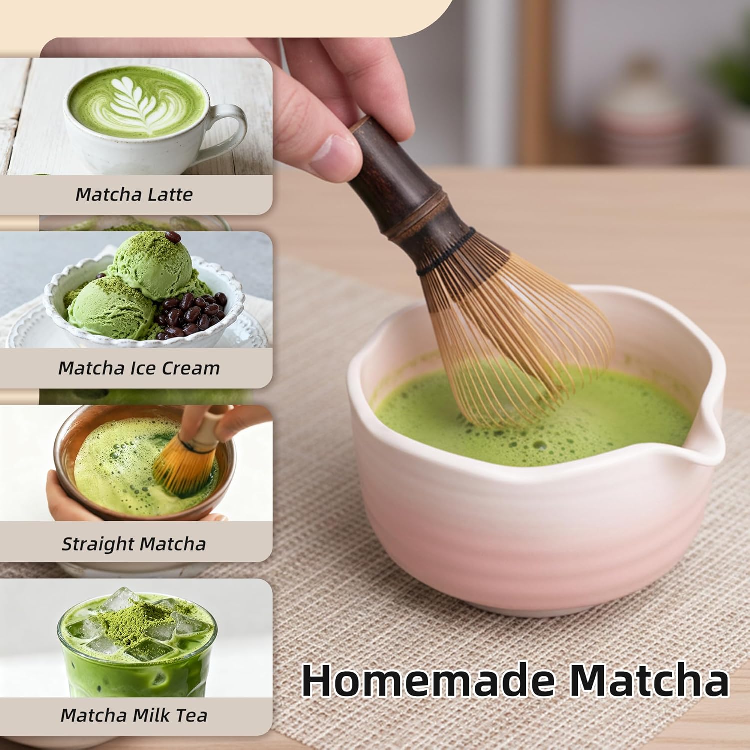 Shin Chasen Handmade Bamboo Ma - Bamboo Whisk Chasen recension och pris