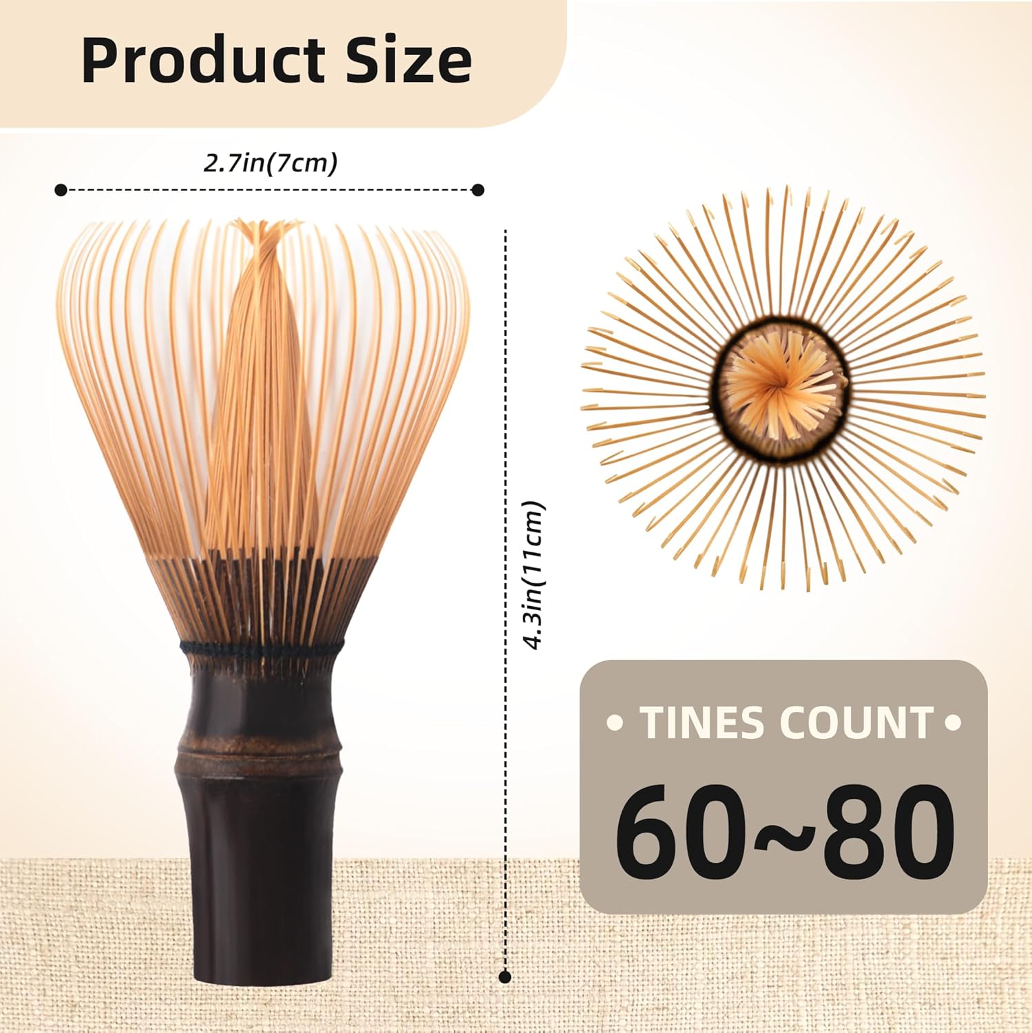 Shin Chasen Handmade Bamboo Ma - Bamboo Whisk Chasen recension och pris